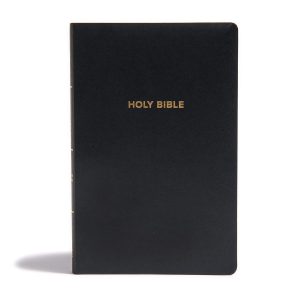 CSB Gift & Award Bible, Black Imitation Leather, Red Letter, Presentation Page, Full-color Maps, Easy-to-Read Bible Serif Type